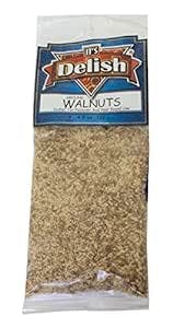 Gourmet Ground Walnuts (Pure Kosher Walnut Meal) by Its Delish – 7 OZ Bag Bulk Bag – Healthy Baking, Cooking & Eating Recipes – Dairy & Egg Free, Protein-Packed Substitute for Flour
