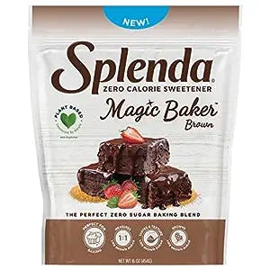 "SPLENDA Magic Baker Brown - The Sweetest Way to Bake Without the Guilt!"