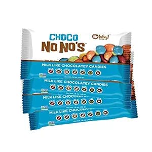 Vegan, Gluten Free, Nut Free | Choco NoNo's (4 Pack) | Dairy Free, Soy Free, Sesame Free | Allergy Friendly Snacks | No Whey Foods