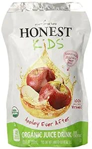 Honest Kids, Organic Juice Drink, Appley Ever After, 6.75 Fl Oz, 8 Pack