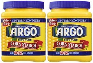 Argo 100% Pure Corn Starch, 16 Oz, Pack of 2