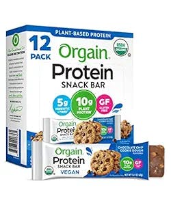We Tried It: Orgain Organic Plant Based Protein Bar, Chocolate Chip Cookie 