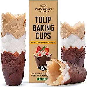 Baker’s Signature Tulip Baking Paper Cupcake & Muffin Liners: The Cupcake W