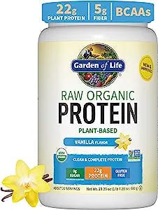 Garden of Life Organic Vegan Vanilla Protein Powder: Get Yolked Without the