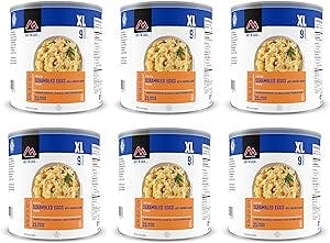 Mountain House Scrambled Eggs with Bacon #10 Can Freeze Dried Food - 6 Cans Per Case
