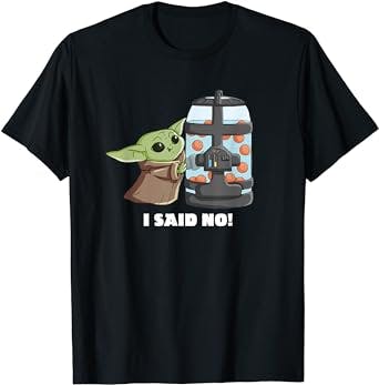 Star Wars The Mandalorian The Child I Said No Egg Container T-Shirt